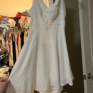 white dress from Shein